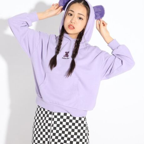 くま耳付き転写パーカー ピンクラテ Pink Latte ファッション通販 マルイウェブチャネル くま耳付き転写パーカー ピンクラテ Pink Latte ファッション通販 マルイウェブチャネル