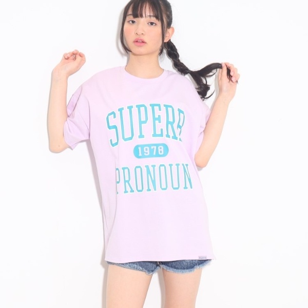 コットン100％130cmサイズあり】ビッグロゴTシャツワンピース