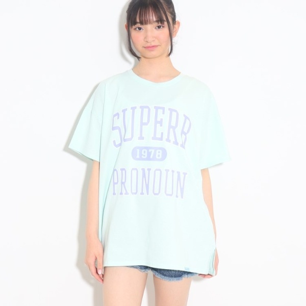 コットン100％130cmサイズあり】ビッグロゴTシャツワンピース