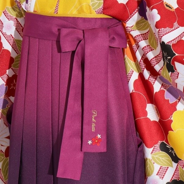 入卒・セレモニー・卒服】SET商品 ピンクラテオリジナル袴