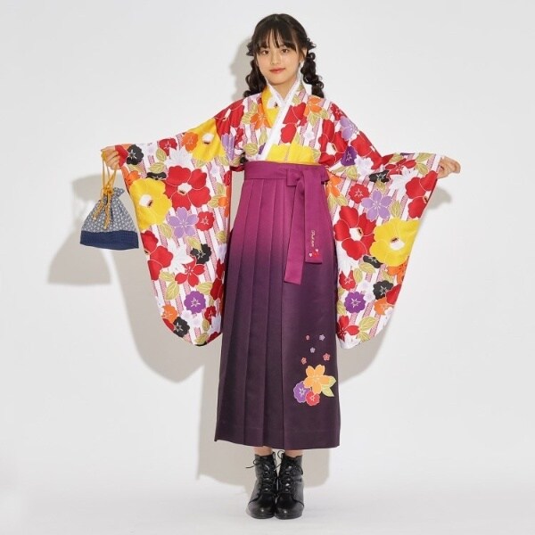 ピンクラテ　袴　160センチ　ワールド 入卒・セレモニー・卒服】SET商品 ピンクラテオリジナル袴