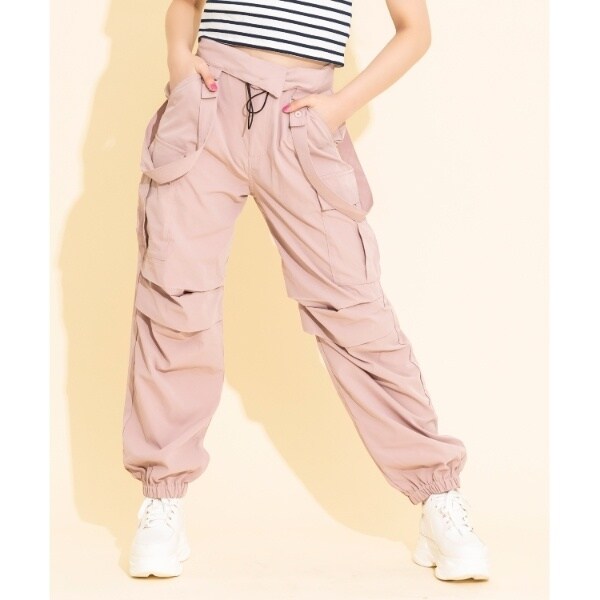 サス付きデザインカーゴパンツ | ピンクラテ(PINK-latte) | マルイ