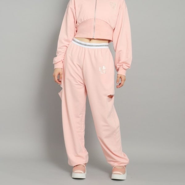pellicule スウェットパンツ ピンク pellicule スウェットパンツ ピンク pellicule スウェットパンツ