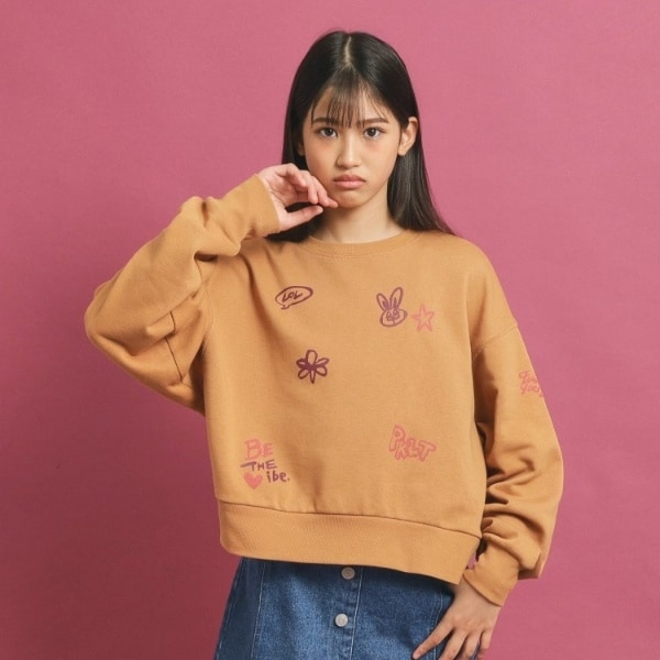 [�}���C]���������v�����g�Z��v���I�[�o�[/�s���N���e�iPINK-latte�j �I�����W�i066�j