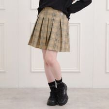 ピンクラテ(PINK-latte)のインパン付プリーツスカート