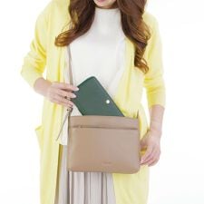 バルコス(BARCOS)の【BARCOS/バルコス】シュリンクレザーポシェット