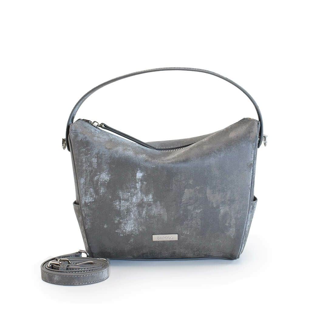 BARCOS/バルコス】チャーム付き牛革ハンドバッグ | バルコス(BARCOS