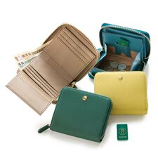 バルコス(BARCOS)の【BARCOS/バルコス】紛失防止チップ付きシュリンクレザー折財布＜ノヴィタ＞