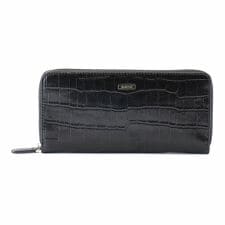 バルコス(BARCOS)の【BARCOS/バルコス】クロコダイル型押しシャイニングレザーウォレット