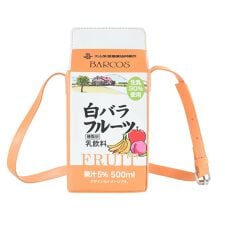 バルコス(BARCOS)の【BARCOS/バルコス】白バラフルーツポシェット