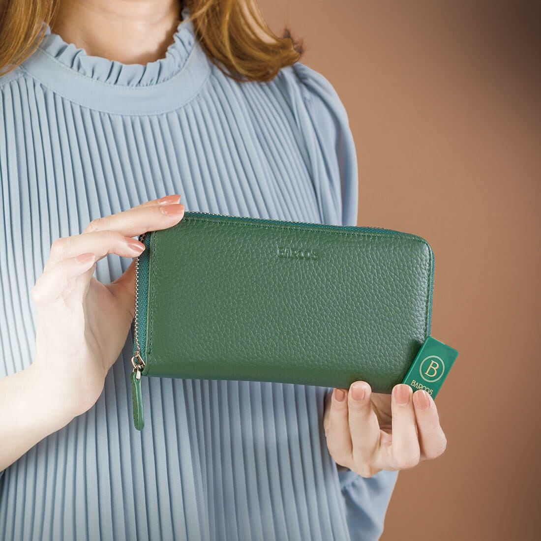 バルコス（BARCOS）/【BARCOS/バルコス】リトルノチップ付きコンパクト長財布 BARCOS/バルコス】リトルノチップ付きコンパクト長財布 | バルコス