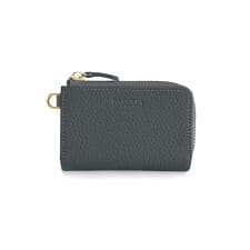 【BARCOS/バルコス】シュリンクレザーL字型ミニ財布