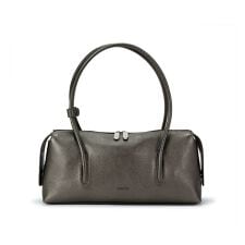 【BARCOS/バルコス】シュリンクレザー横長バッグ