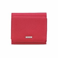 【BARCOS/バルコス】シュリンクレザースクエアカットデザインミニウォレット