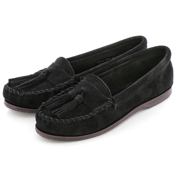 タッセル スエードモカシンシューズ TASSEL BOAT MOC タッセルボート