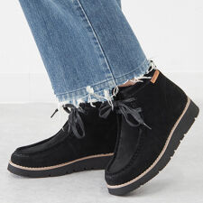 スエードショートブーツ 18M18