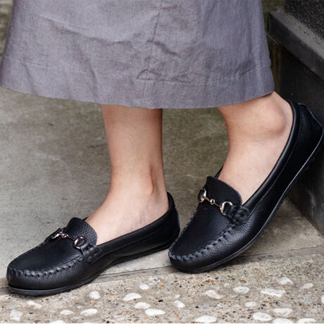 キルティビット スムースレザーモカシンシューズ KILTY BIT 23AW 