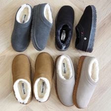 ミネトンカ(MINNETONKA)のボアスリッポン NEVA