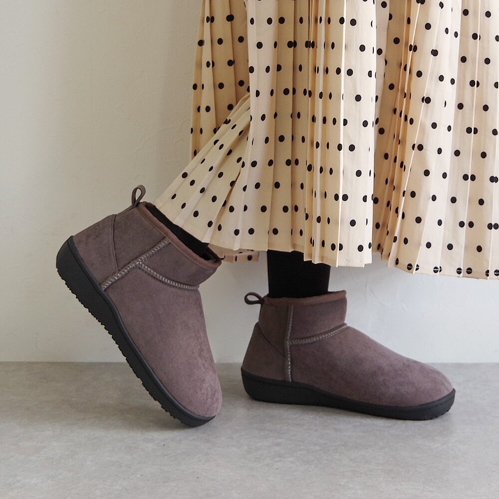 [}C]AN Xbp u[c ANKLE SLIPPER BOOTS/~lgJiMINNETONKAj O[