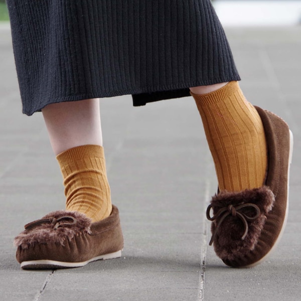 ファーモカシンシューズ KYLAH SLIPPER | ミネトンカ(MINNETONKA) | MI-KYLAH-SLIPPE | ファッション通販  マルイウェブチャネル