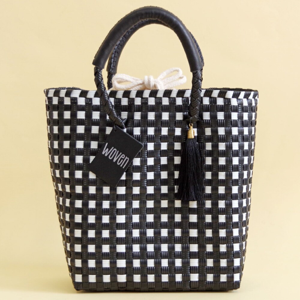 ウーヴン(WOVEN) / メキシコ製 ミニトート メルカドバッグ かご