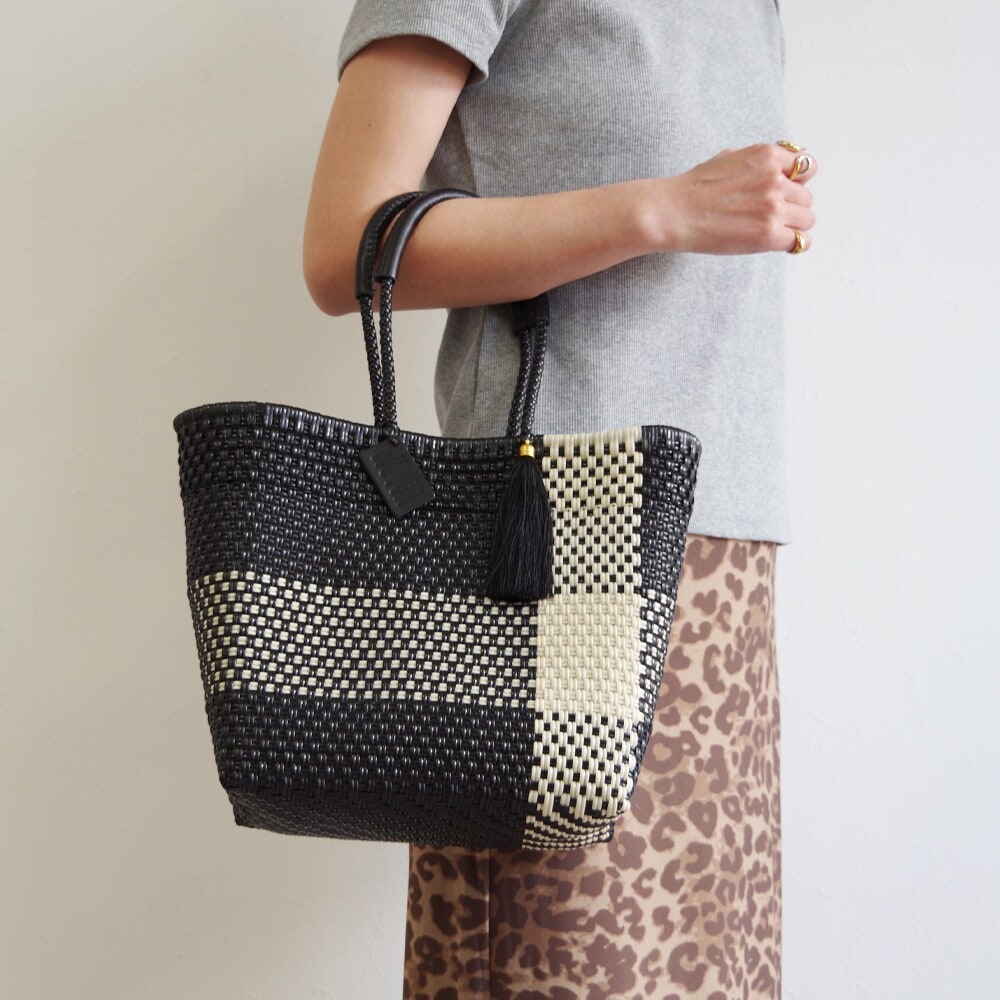 超美品　WOVEN ウーヴン　メルカド　バッグ 楽天市場】WOVEN ウーヴン Mini Tote ミニトート メキシコ製