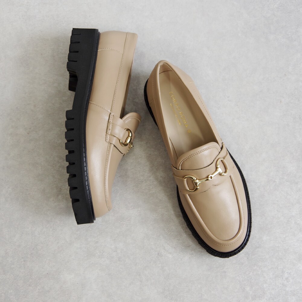 CORSO ROMA 9 ビットローファー OLGA1821 レザー CORSO ROMA 9 / コルソローマ・ノーヴェ】 レザー ビット
