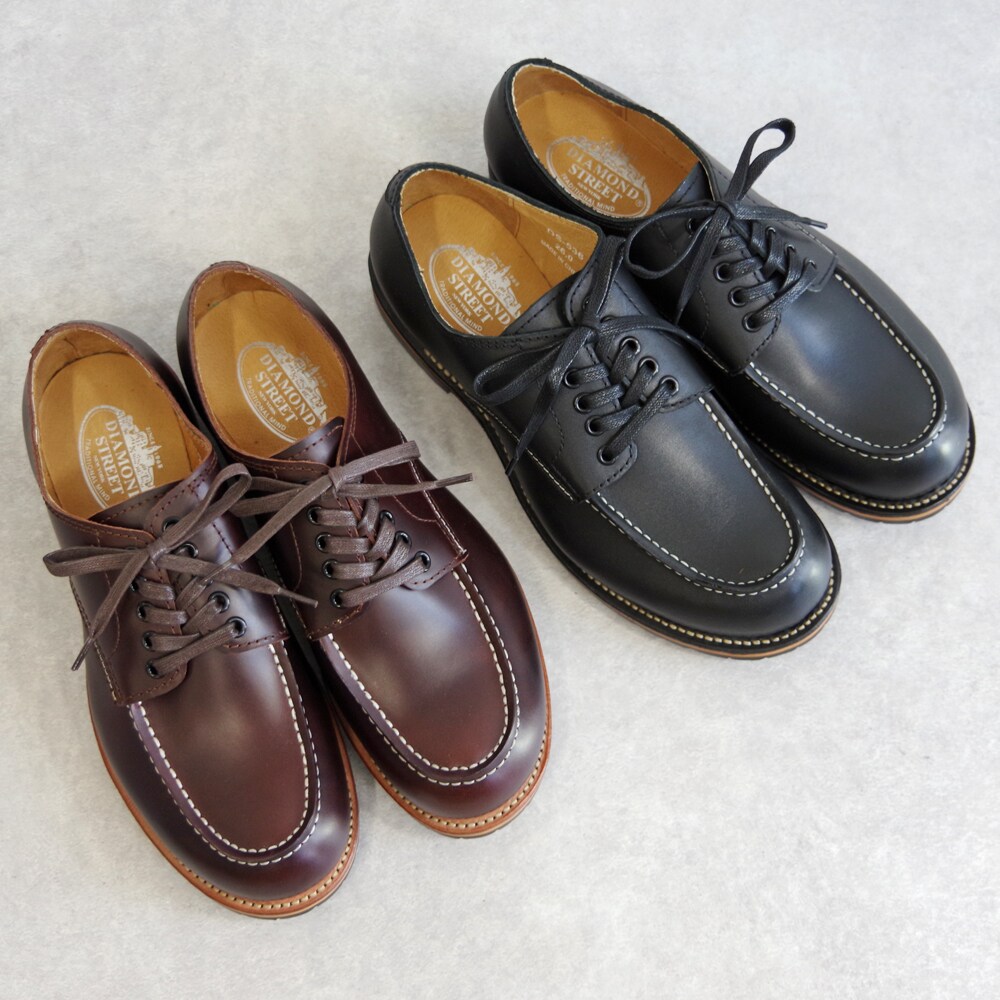 DIAMOND STREET （ダイヤモンドストリｰト） / オイルレザｰプレーントゥ