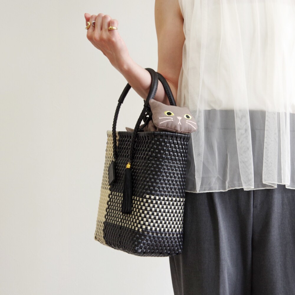 WOVEN (ウーヴン) / メルカドバッグ × キャンバスねこ2WAYバッグ