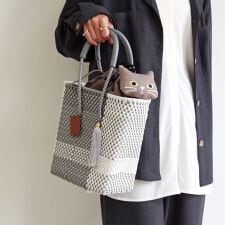 WOVEN (ウーヴン) / メルカドバッグ × キャンバスねこ2WAYバッグ