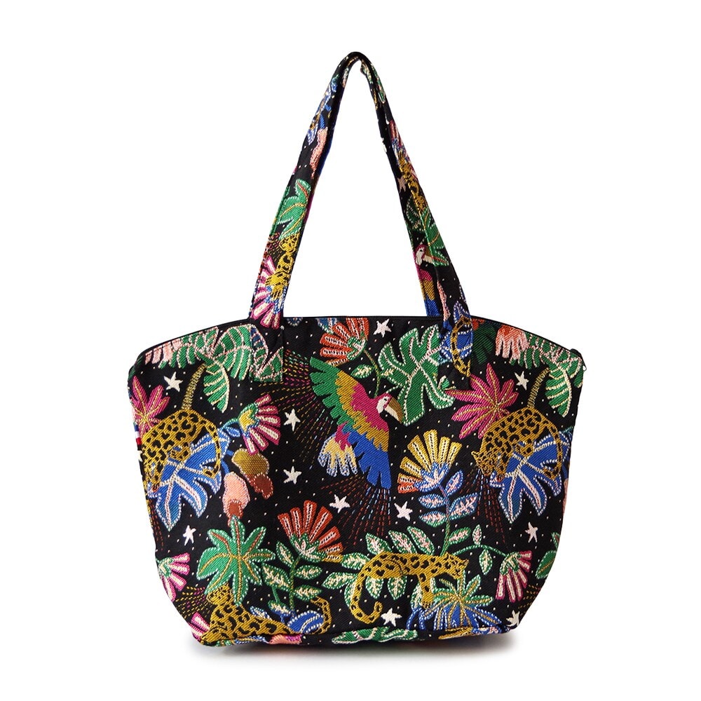 [�}���C]Erwan L�i�A�������G���j / �W�b�v�g�[�g�o�b�O Shell zip tote �t�����X��/�V���[�N���[�[�b�g�Z���N�g�iSHOE CLOSET SELECT�j �u���b�N�~�b�N�X(Bresil)