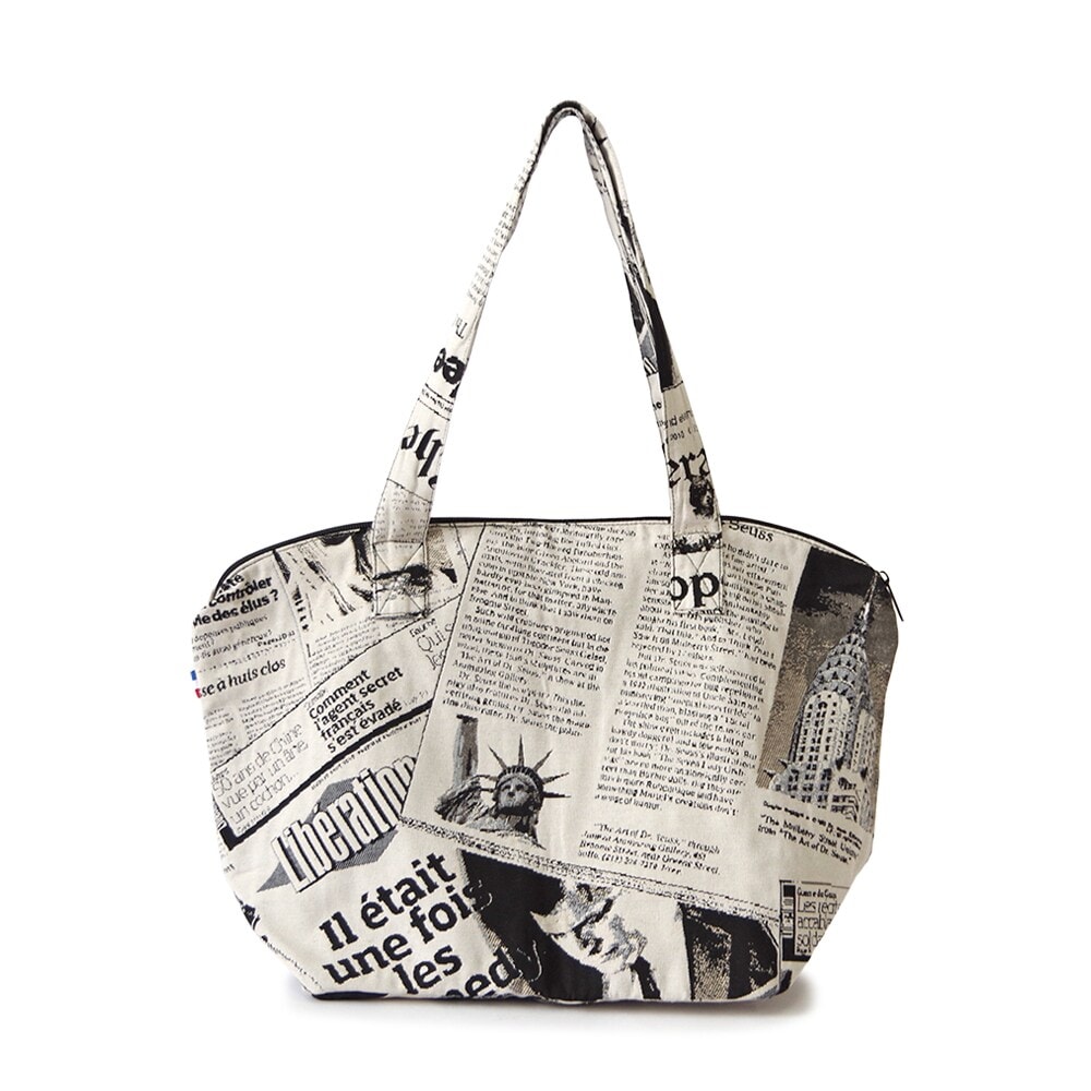 Erwan L（アルワンエル） / ジップトートバッグ Shell zip tote フランス製