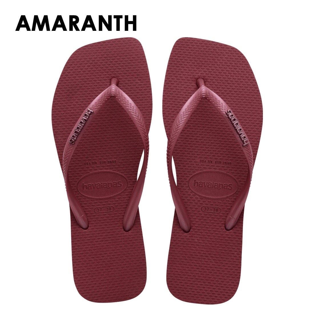 [�}���C]havaianas (�n���C�A�i�X) / Slim Square Logo Metallic�T���_��/�n���C�A�i�X�ihavaianas�j �A�}�����X