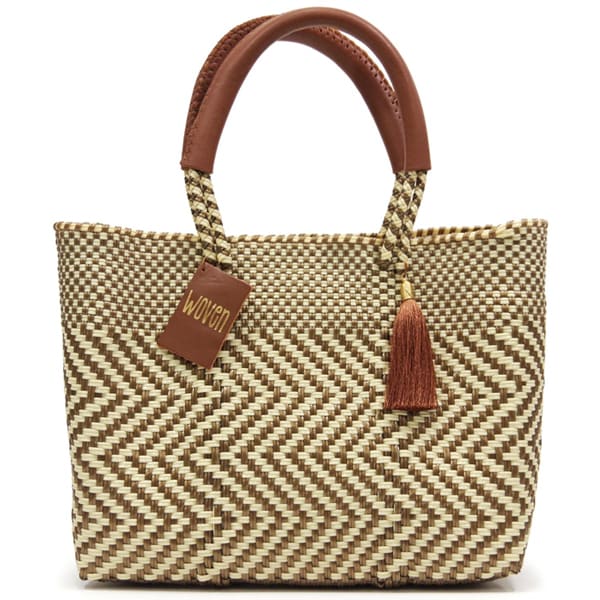 【新品】WOVEN ウーヴン　ミディアムサイズ　メルカドバッグ かごバッグ 楽天市場】【再入荷】WOVEN ウーヴン Middle Tote ミドルトート