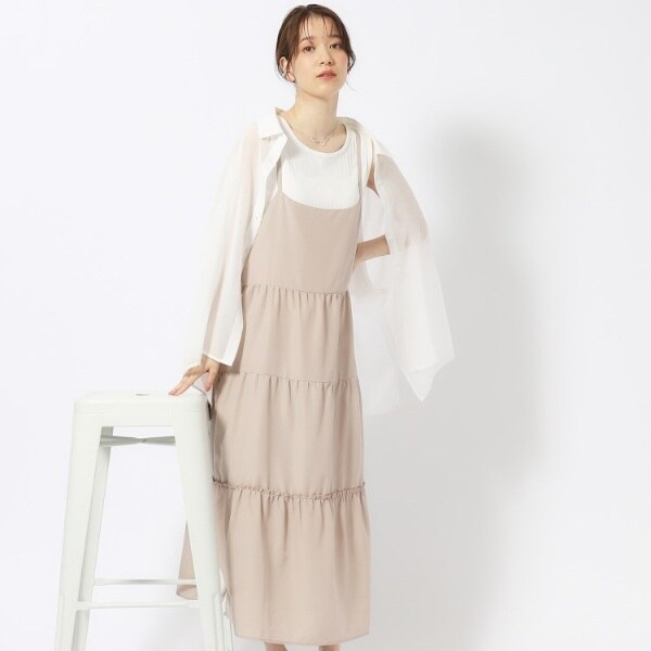 Victorian Maiden エプロンビスチェ ブラウンローズ