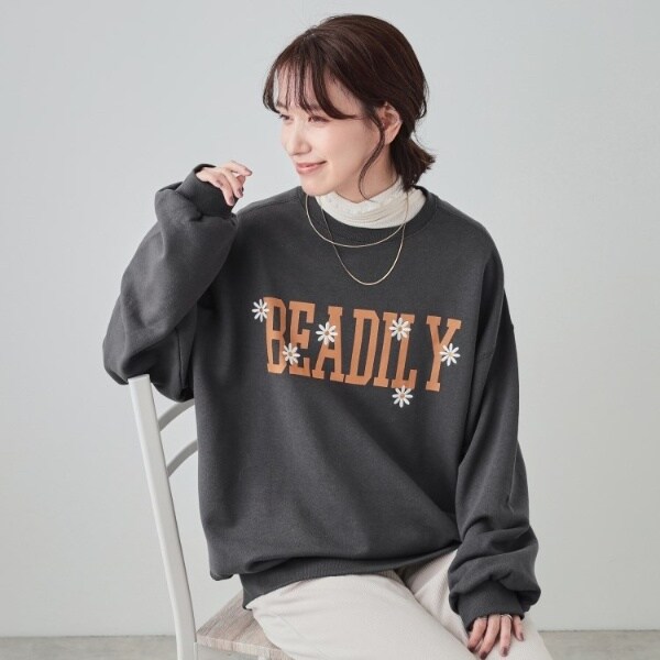 □WICKED アート刺繍スウェット | グリーンパークス(Green Parks