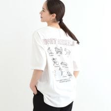 【洗える選べる3柄】BIGプリントゆるTシャツ