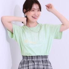 【S-LL】選べる4柄 デザイン刺繍アソートTシャツ