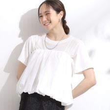 【S-LL2点セット】バルーンキャミ+Tシャツセット