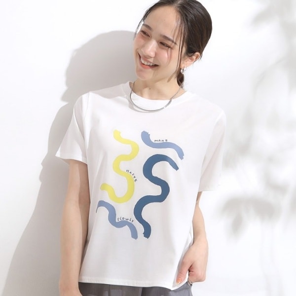 【S-LLひんやり汗ジミ軽減UVカット】グラフィックアソートTシャツ