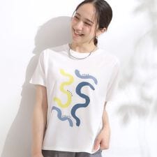 【S-LLひんやり汗ジミ軽減UVカット】グラフィックアソートTシャツ