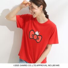 【HELLO KITTYコラボ】【SHOO ICE／汗染み軽減／UVカット】コンパクトTシャツ