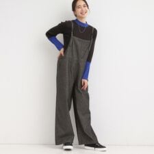 【S-LL】大人のための デニムサロペット