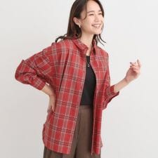 【着丈選べる】オーバーサイズのチェックシャツ