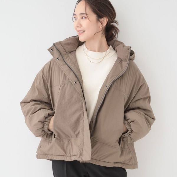 中綿ミドルコート【撥水洗濯機洗い可】 | オペークドット