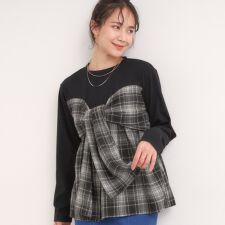 キューティーブロンド(Cutie Blonde)のシャツレイヤード風ロンT