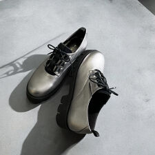 【マニッシュ】ボリュームソール レースアップシューズ