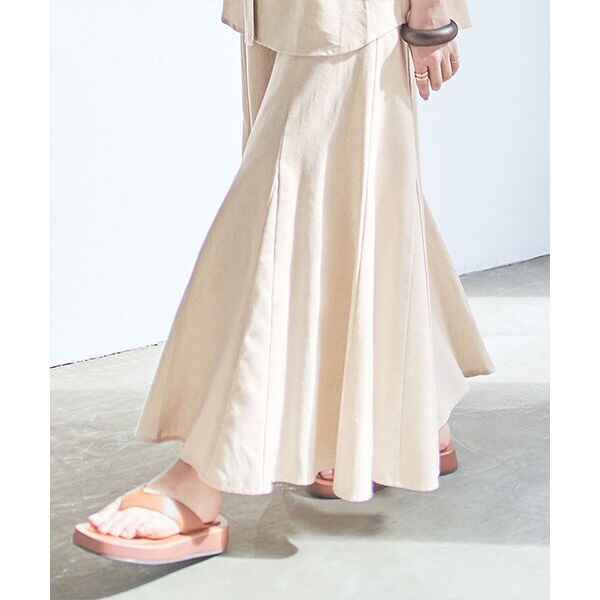 #麻・リネン素材パンツ/スカート