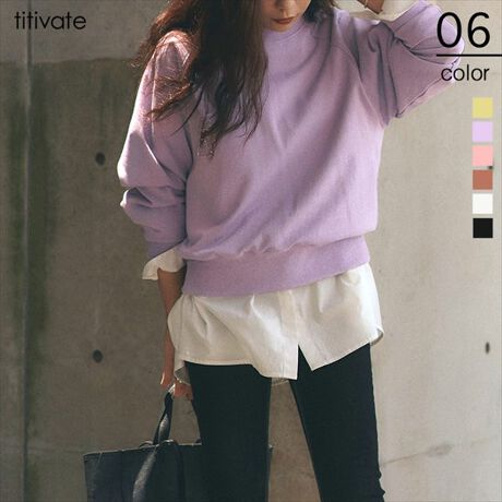 ﾍﾞｰｼｯｸｽｳｪｯﾄﾌﾟﾙｵｰﾊﾞｰ | ティティベイト(titivate) | AYXP2934 | ファッション通販 マルイウェブチャネル