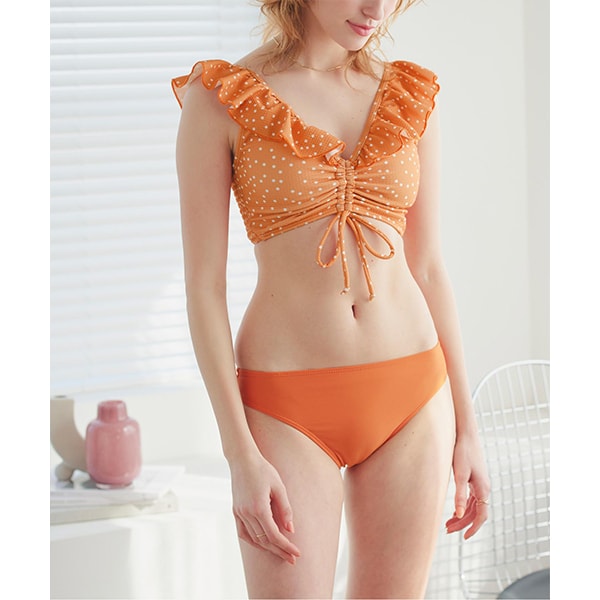 SEA DRESS】ｼｮﾙﾀﾞｰﾌﾘﾙVﾈｯｸﾋﾞｷﾆ/水着 | ティティベイト(titivate